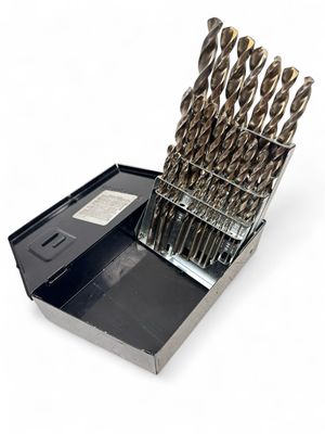 Snap On 27pc Cobalt ThunderBit® 135° Split Point Drill Bit Set (1/16–1/2"), DBTBC129