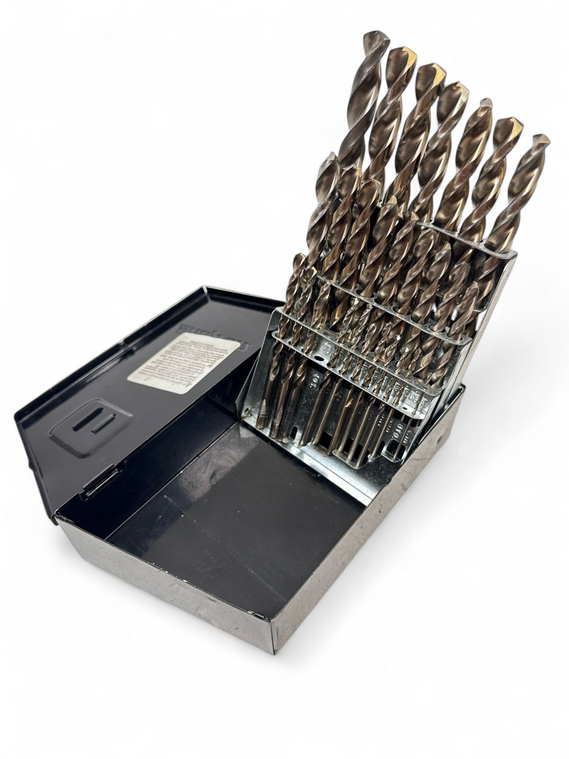Snap On 27pc Cobalt ThunderBit® 135° Split Point Drill Bit Set (1/16–1/2"), DBTBC129