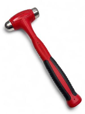 Snap On 24 oz Ball Peen Soft Grip Dead Blow Hammer (Red), HBBD24
