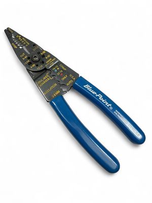 Blue Point Wire Stripping Crimper Cutter Pliers, PWCS8