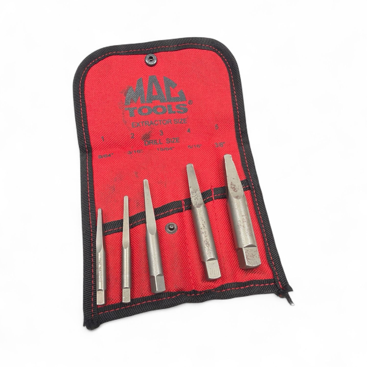 Mac Tools 5-PC. Straight Flute Extractor Set, STEX5S