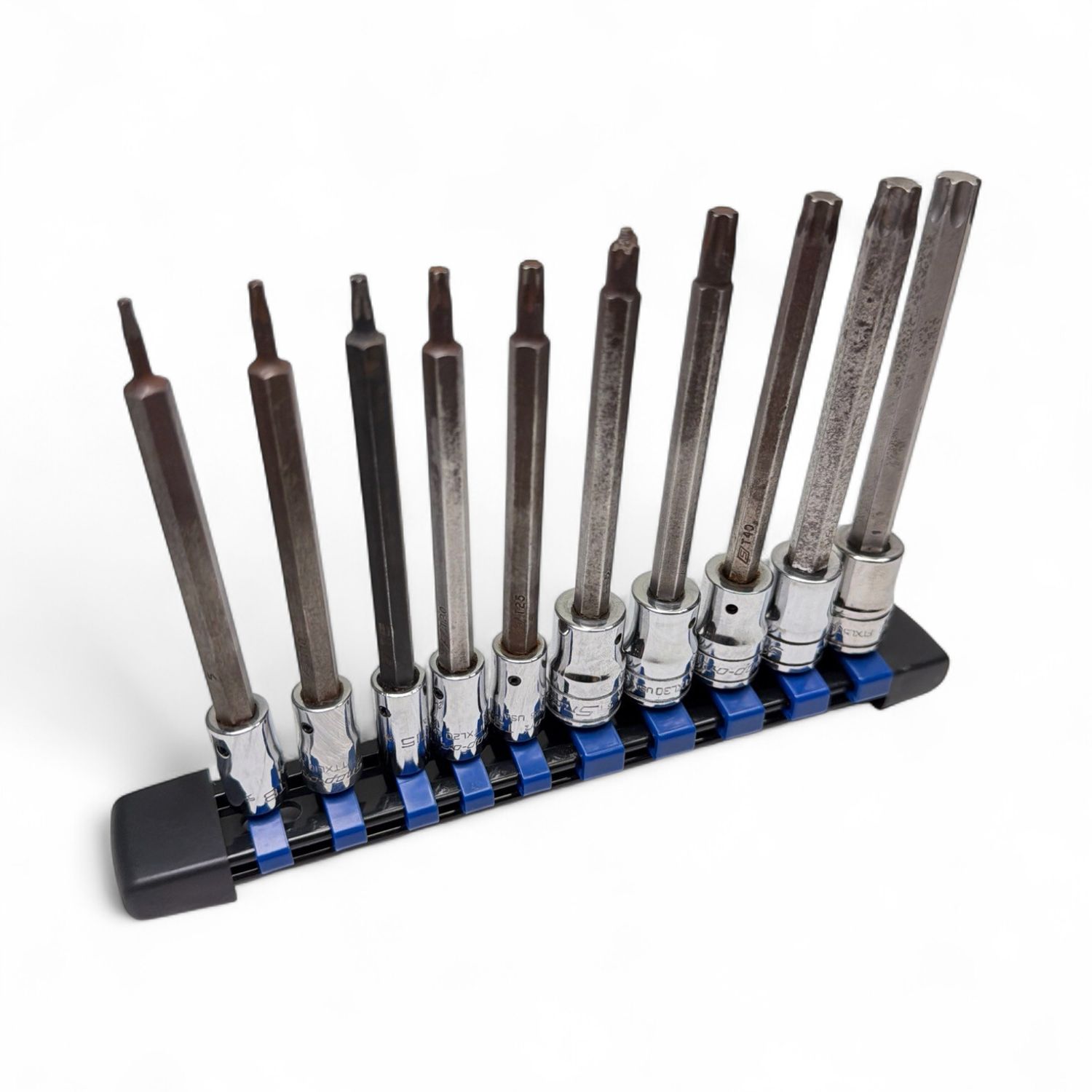 Snap On 10 Pc. Combination Drive Torx Bit Long Socket Set (T8-T50 ...
