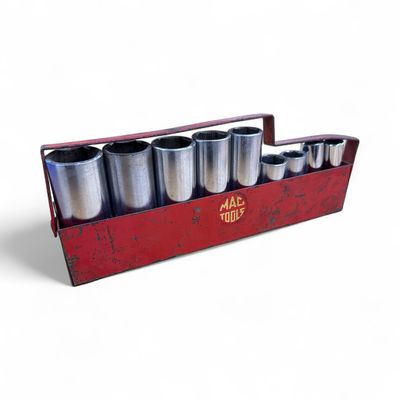 Mac Tools 9 Pc. 3/8” Drive SAE Deep Well Socket Set, (3/8-7/8”) Mac Tools 9 Pc. 3/8” Drive SAE Deep Well Socket Set, (3/8-7/8”)