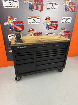 Snap On 55" 11-Drawer Double-Bank Classic Series Roll Cab, KRA2411POT