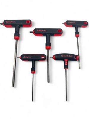 Snap On 8 Pc. SAE T-Shaped/ L-Shaped Combination Hex Wrench Set (3
