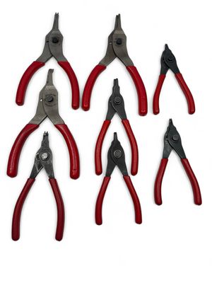Snap On 8pc Snap Ring Pliers Set