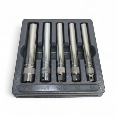 Snap On 5pc 3/8" Drive Essential #3 Spark Plug Socket Set, 205ESSPKPLG3