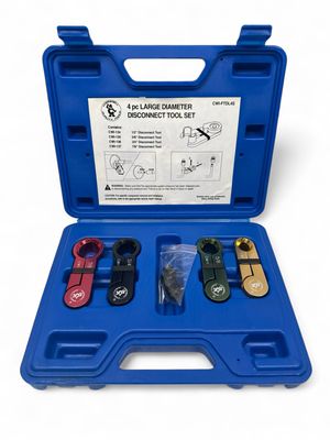 Cornwell 4pc Large Diameter Disconnect Tool Set, CWI-FTDL4S