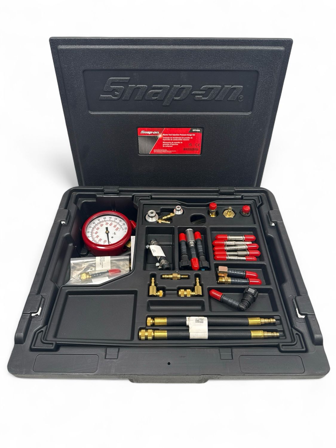 Snap On Master Fuel Injection Pressure Gauge Set, EEFI500A