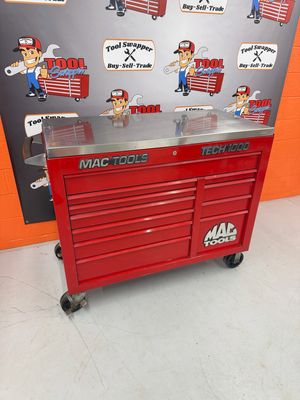 MAC Tools Tech Series Tool Box w/ Stainless Steel Work Top