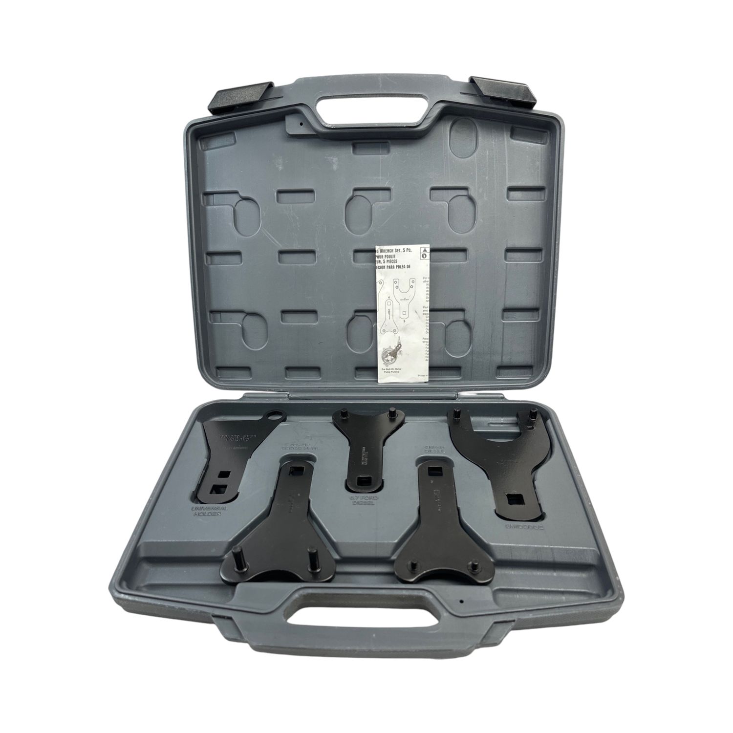 Matco 5pc Fan Clutch Pulley Holding Wrench Set, TFCW5