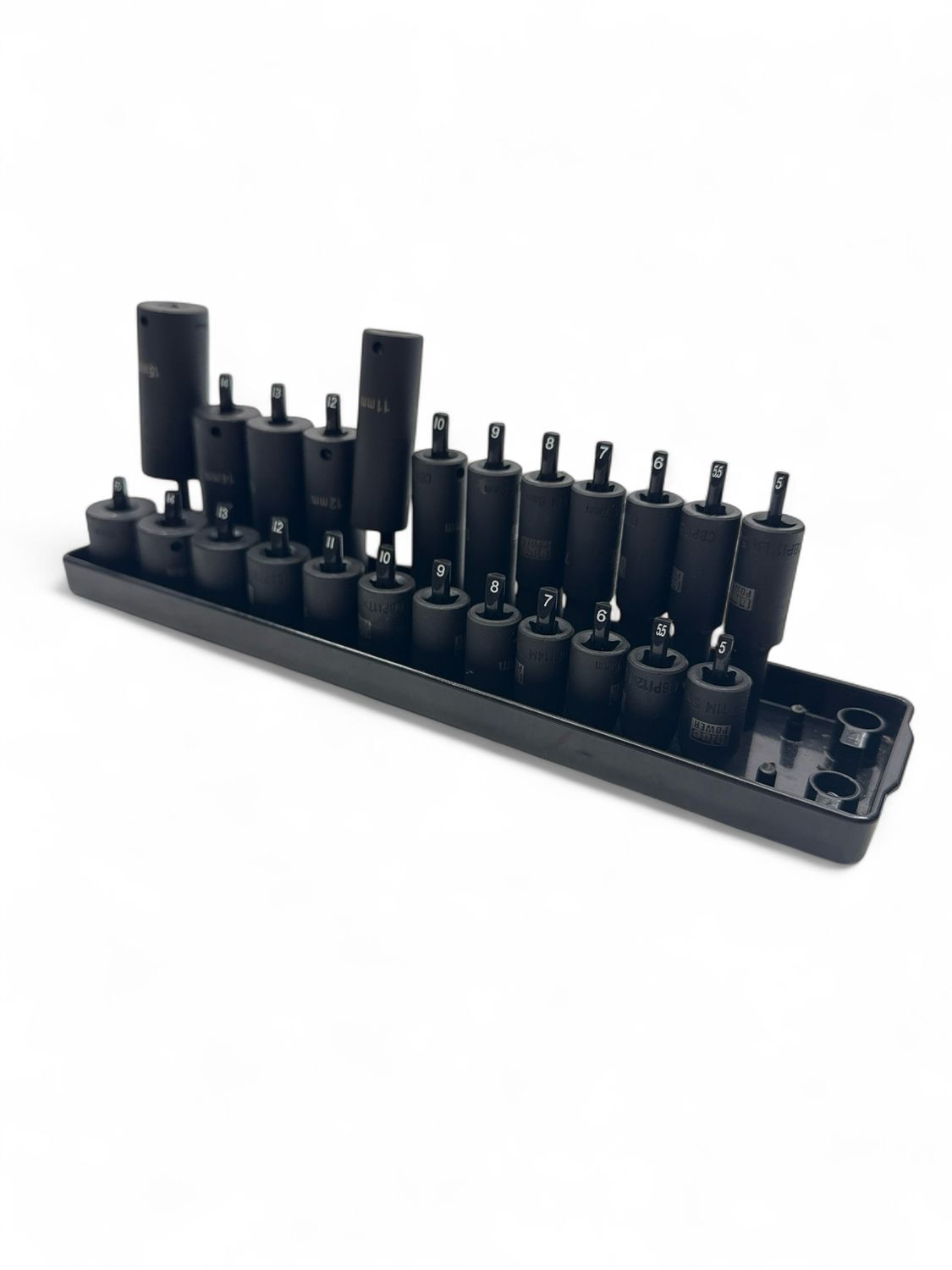 Cornwell 24pc 1/4” Drive Metric 6pt Shallow & Deep Impact Socket Set