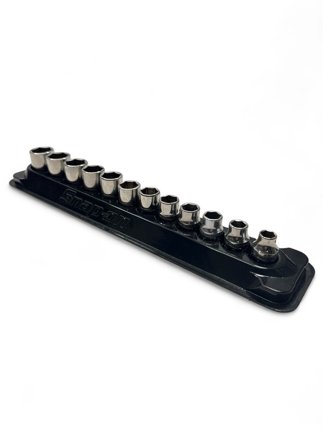 Snap On 12 Pc. 3/8" Drive 6-Point Metric Flank Drive Shallow Socket Set (8-19 mm) 212FSMY