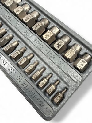 Snap On 25 pc Multispline Screw Extractor Set, REX25C