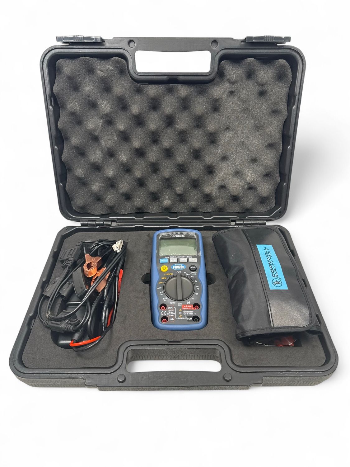 Cornwell Automotive Digital Multimeter Kit with Rapid AutoRange, CBPDM200