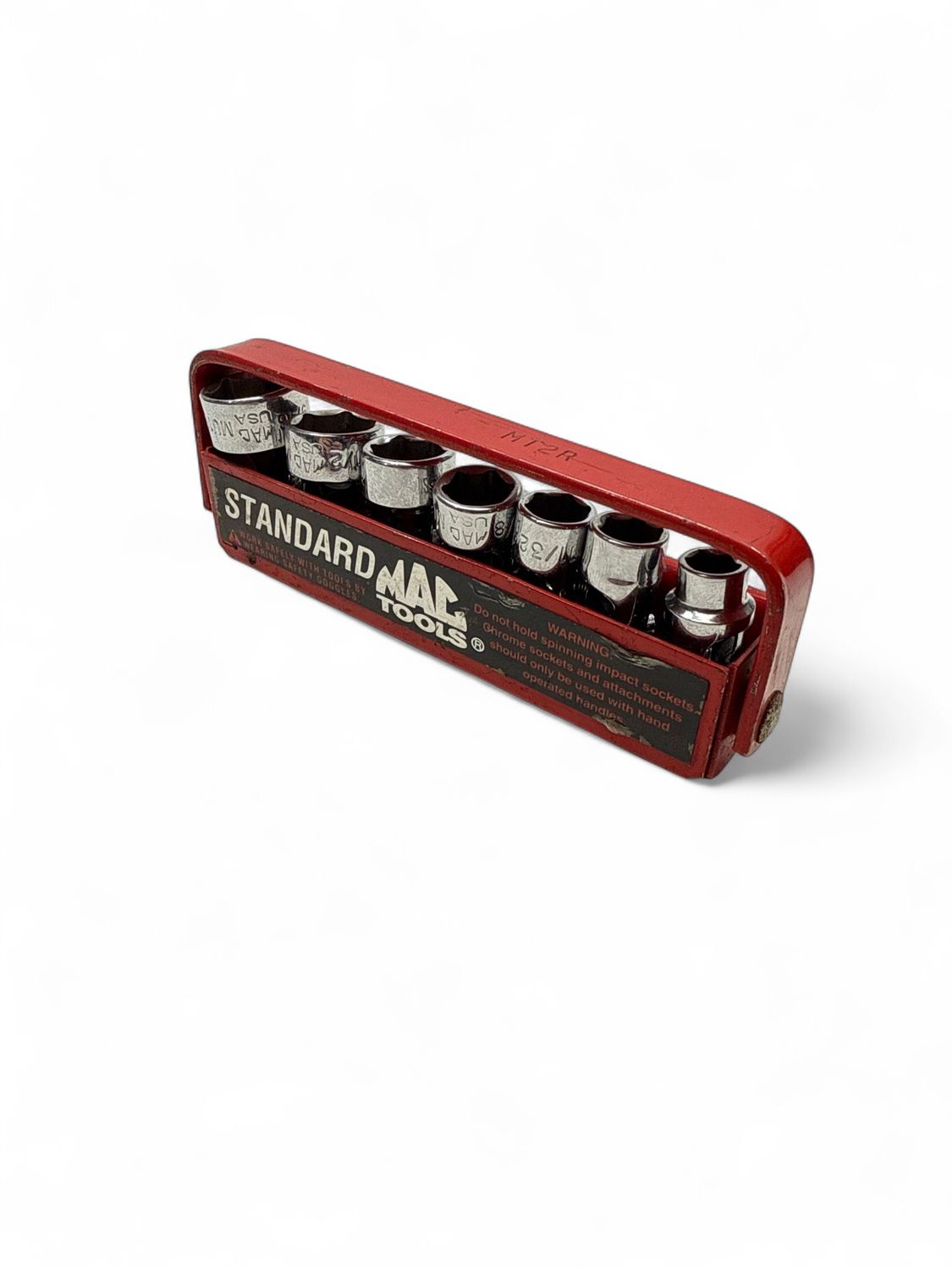 Mac Tools 7pc Socket Set , 1/4" Drive Universal SAE, SMU76BRPT