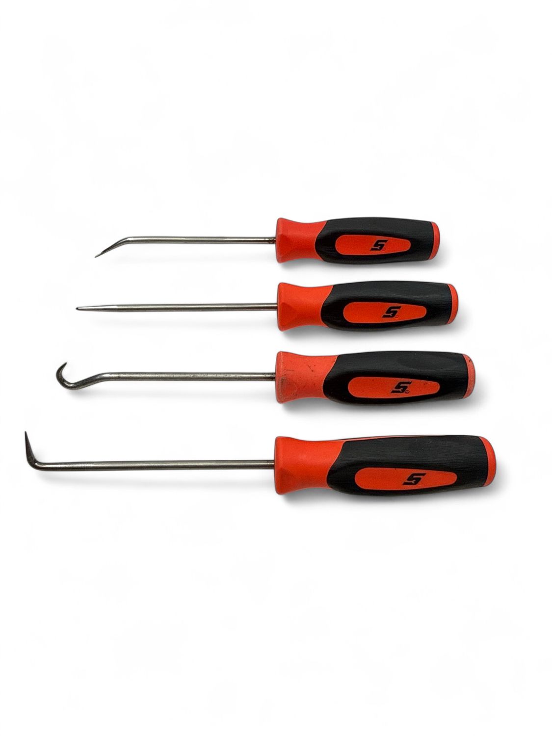Snap On 4 pc Instinct® Soft Grip Miniature Pick Set, SGASA204CO