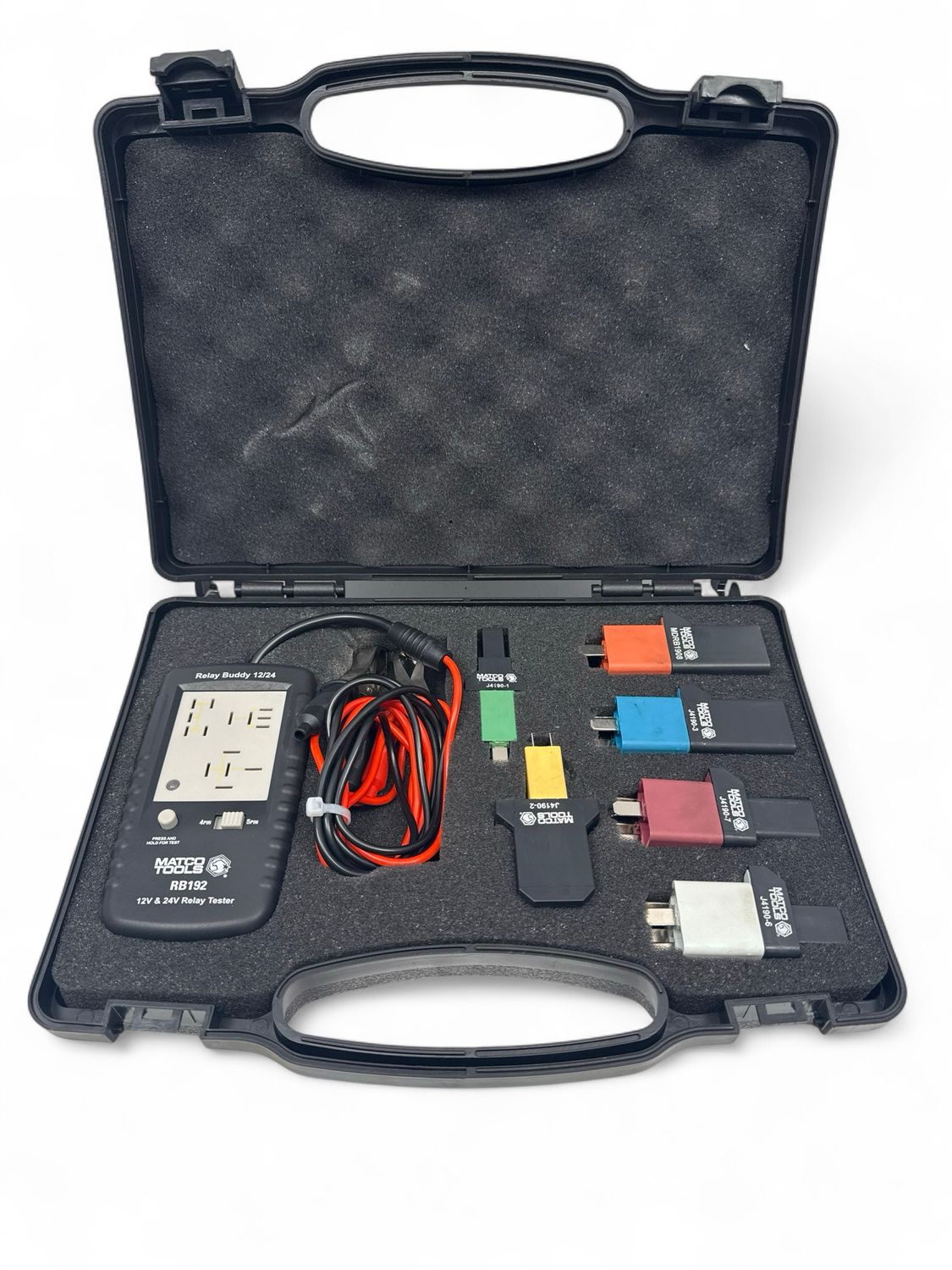 Matco Relay Test Kit Matco 12/24V Relay Buddy Pro Kit W/ 6 Test Adapters, RB193A - Shop ...