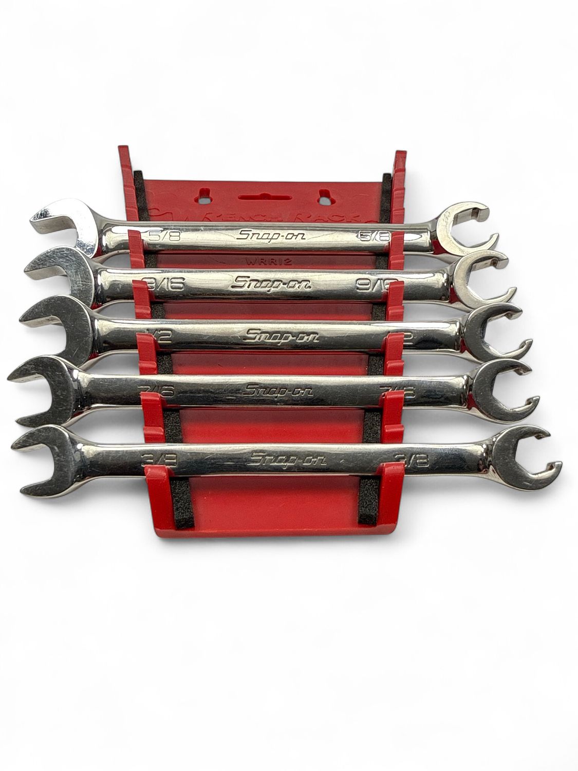Snap On 5 pc 6-Point SAE Open-End/ Flare Nut Wrench Set (3/8-5/8"), RXS605B
