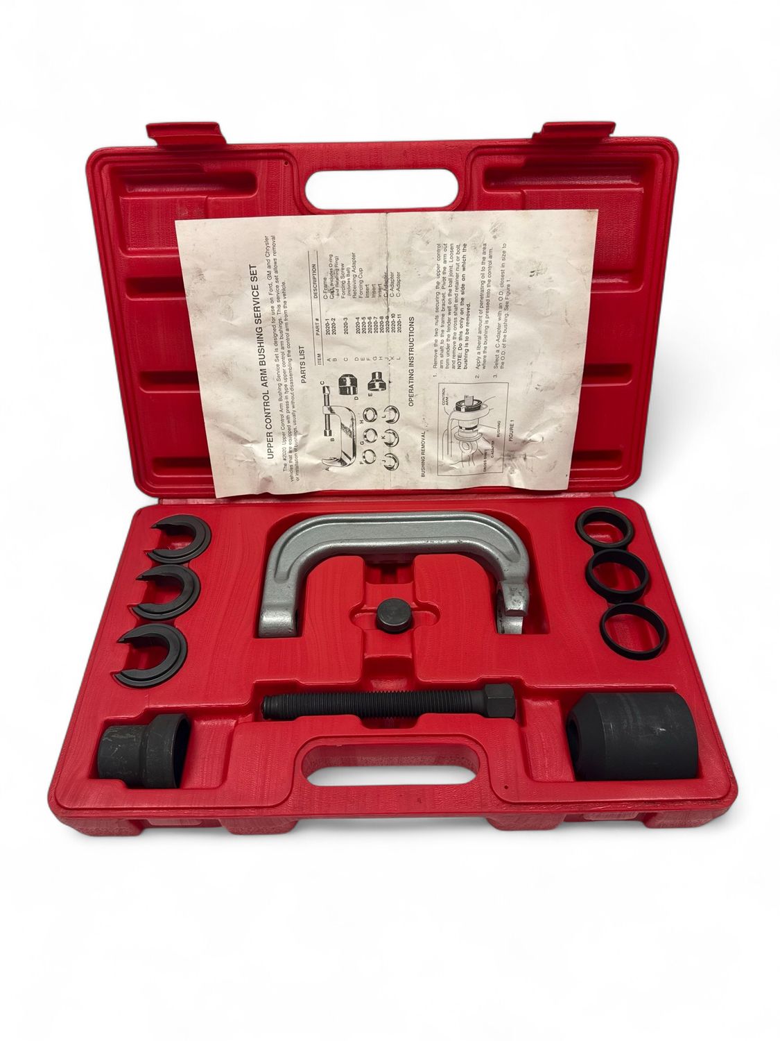 Astro Pneumatic Upper Control Arm Bushing Service Set, 7866
