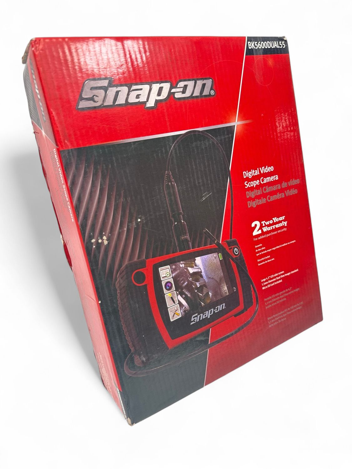 Video Inspection Scope Snap On True Digital Video Inspection Scope, BK5600DUAL55 - Shop - Tool ...
