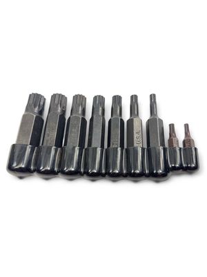 Lisle 9 Pc Triple Square Set, (4-18mm), 60850