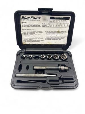 Blue Point Sheet Metal Hole Cutter Kit, GA219B
