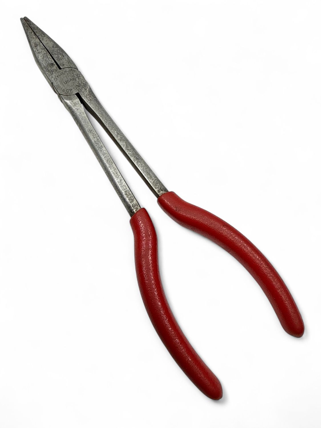 Snap On 8” Stork Needle Nose Pliers (Red), 908ACP