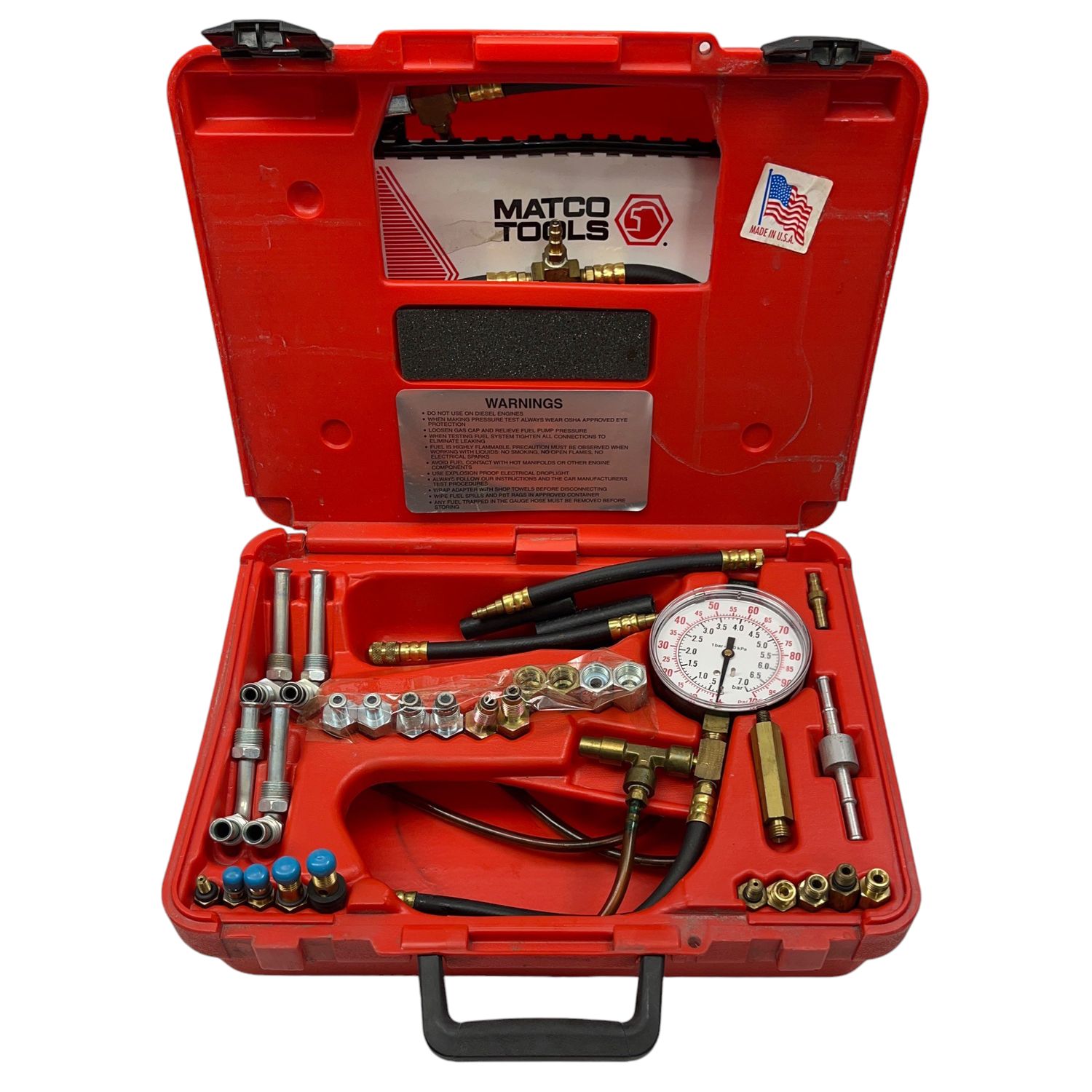 Matco Tools Deluxe Fuel Injector Tester Kit, FIT550