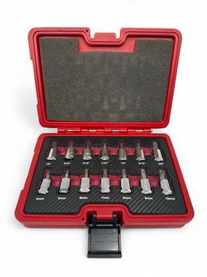 Mac Tools 14pc 3/8” Drive R.B.R.T Short Hex Socket Set, Sxhs14rbrt