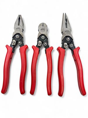 Mac Tools 3pc Lineman/Cutter Pliers Set