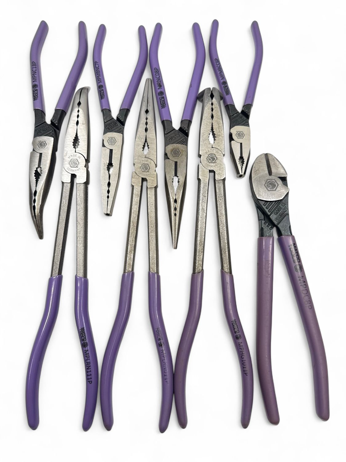 Matco 8pc Pliers Set (Purple), SMP8P