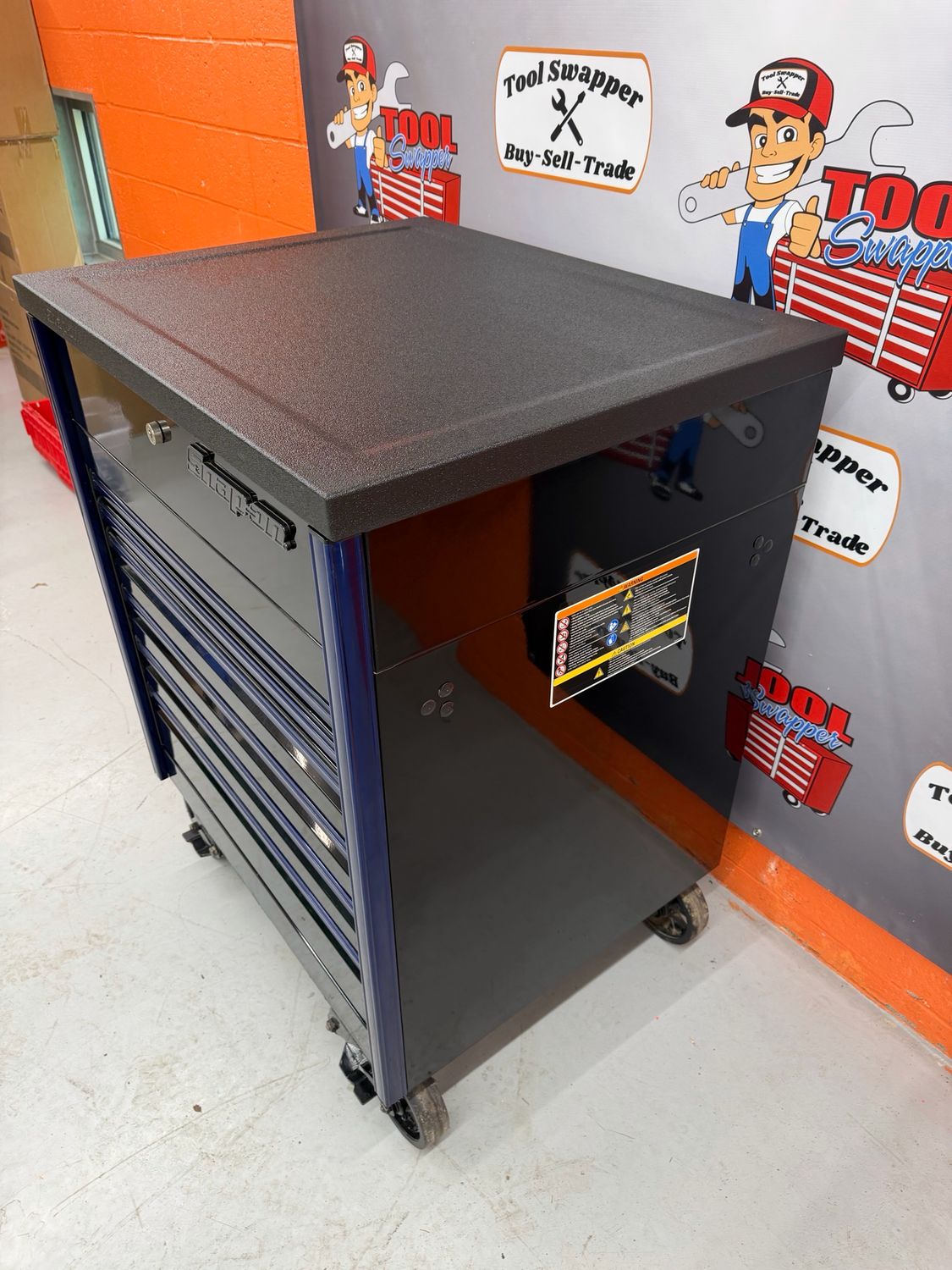 Snap On SideKIQ™ EPIQ™ Series Roll Cart, KEMN361B7BLS