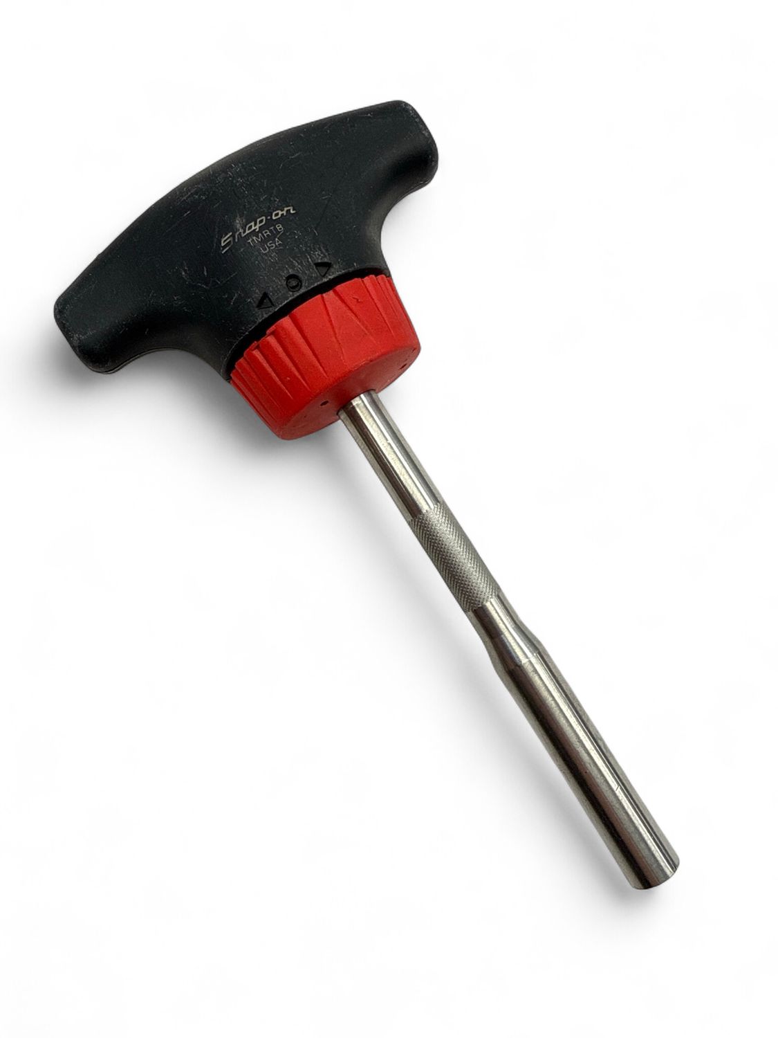 Snap On 1/4” Drive Ratcheting T-Handle Driver (Black/Red), TMRT8