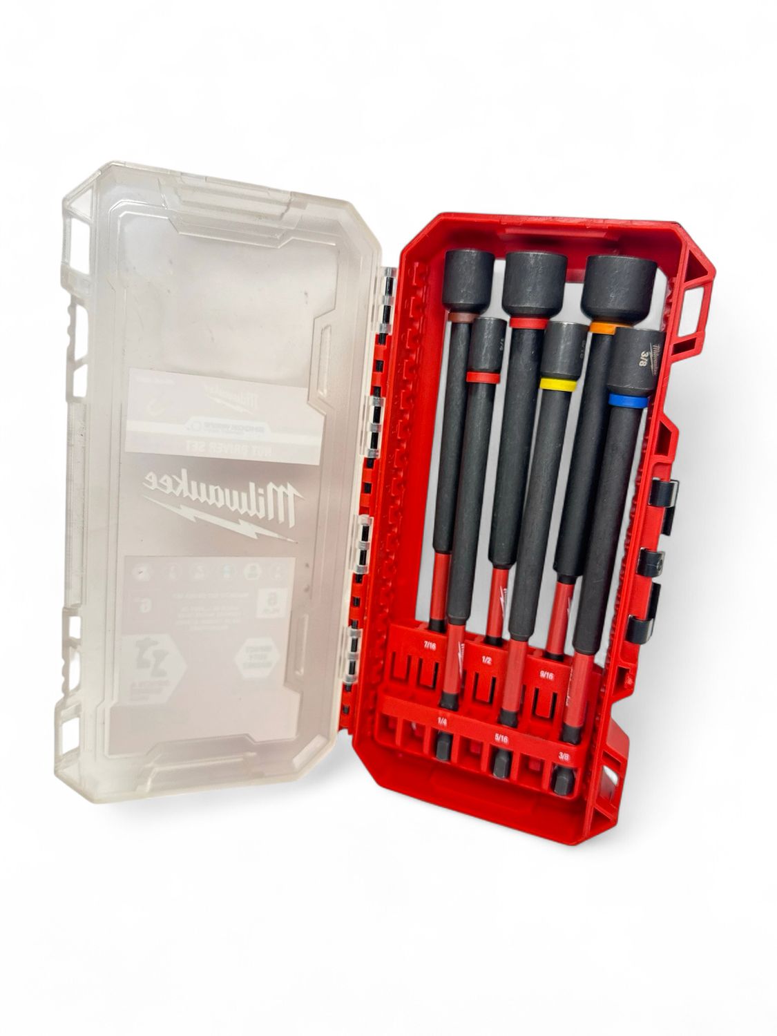 Milwaukee SHOCKWAVE 6pc 6” Impact Duty Magnetic Nut Driver Set, 49-66-4567