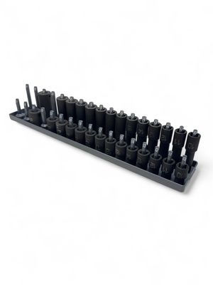 Matco 28pc 1/2” Drive Metric 6pt ADV Standard And Deep Impact Socket Set (10mm- 22mm & 24mm), SCPM306V
