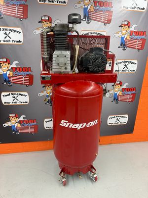 Snap On 7 HP 80-Gallon Stationary Single-Phase Air Compressor, BRA718V Snap On 7 HP 80-Gallon Stationary Single-Phase Air Compressor, BRA718V