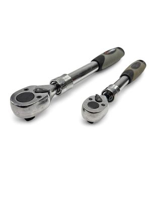 EZRED 2pc Extendable Ratchet Set (1/2” & 3/8” Drive), MR482