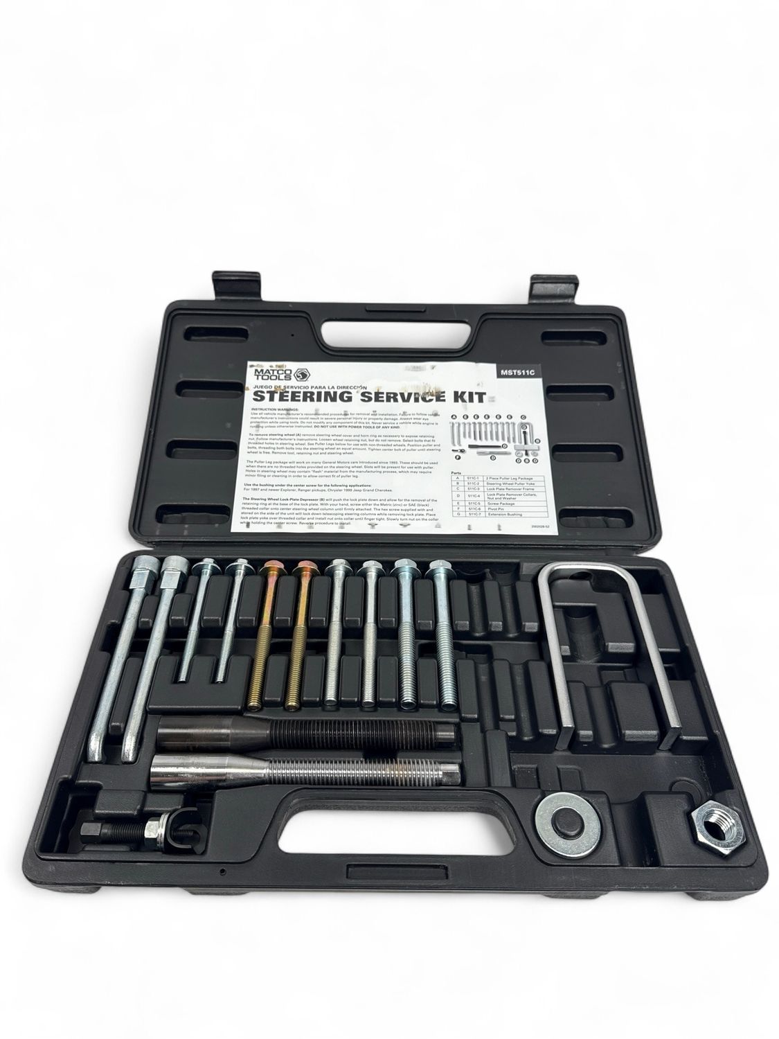 Matco Steering Wheel Puller Kit, MST511C