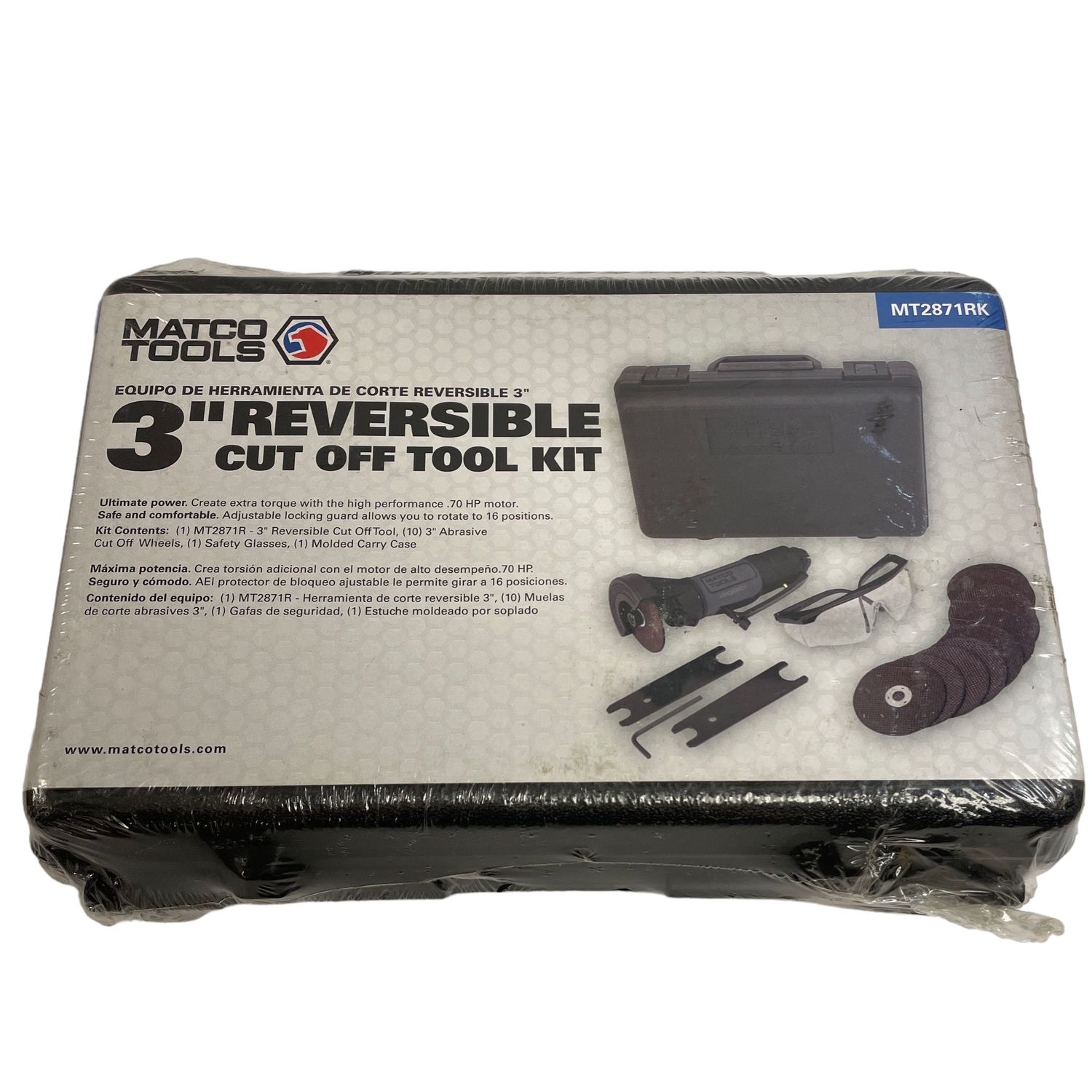Matco Tools 3” Reversible Cut Off Tool Kit, MT2871RK