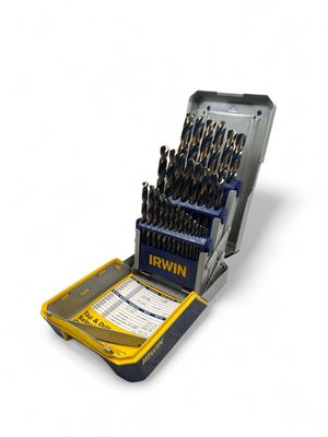 Irwin 29pc Cobalt Drill Bit Set, 3018002