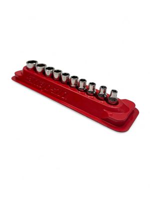 Snap On 10pc 1/4” Drive 6pt SAE Shallow Socket Set, (3/16-9/16), 110TMY Snap On 10pc 1/4” Drive 6pt SAE Shallow Socket Set, (3/16-9/16), 110TMY