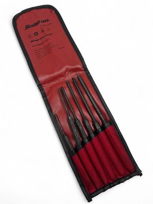 Snap On 6 pc Long Pin Punch Set PPCL60BK
