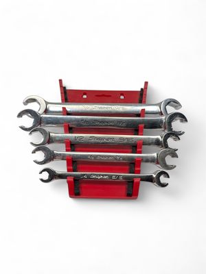 Snap On 5 Pc. 6-Point SAE Flank Drive Double End Flare Nut Wrench Set (1/4-13/16") RXFS605B
