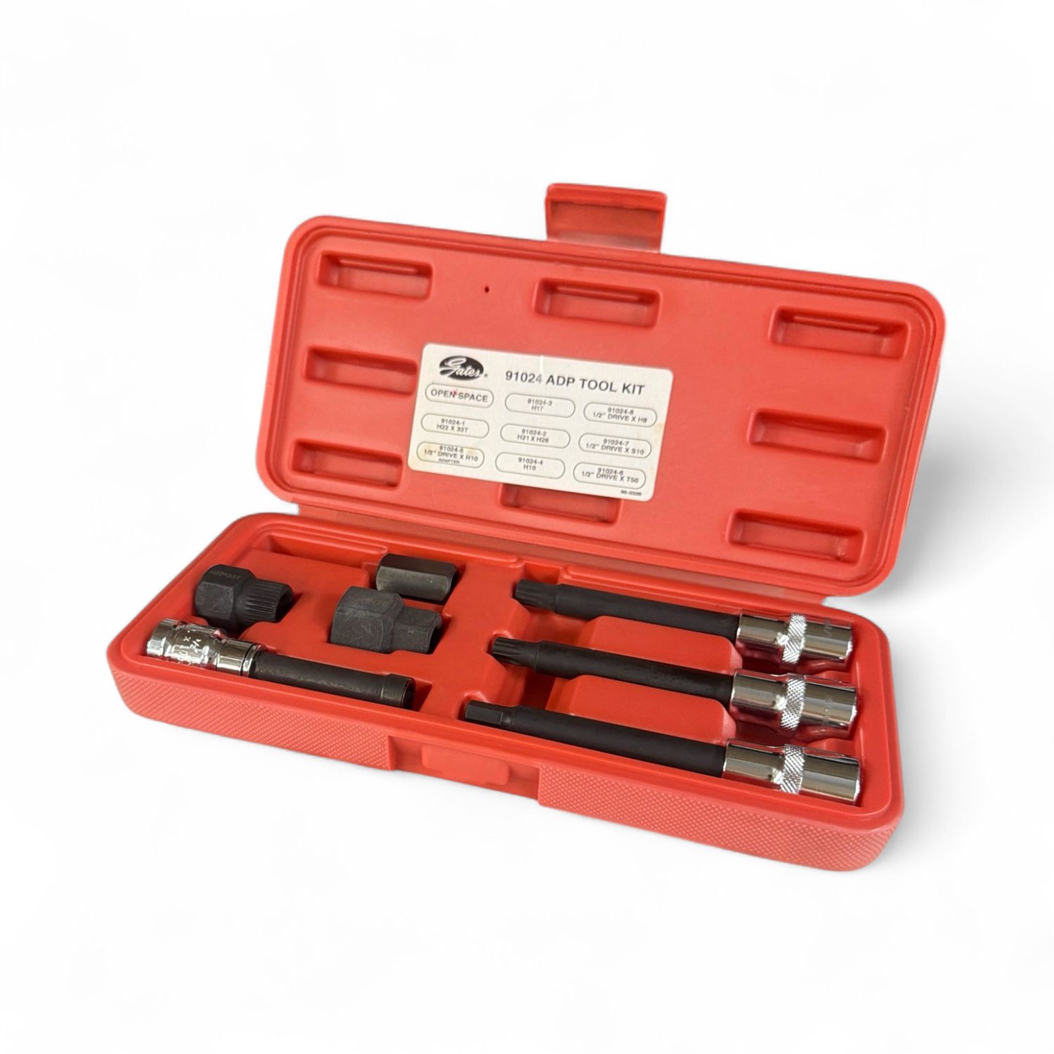Gates Alternator Decoupler Pulley Tool Kit w/ Case, 91024