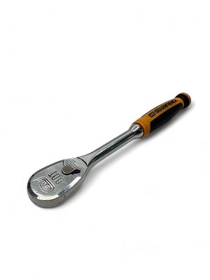 Gearwrench 3/8" Drive 90-Tooth Dual Material Teardrop Ratchet, 81208T
