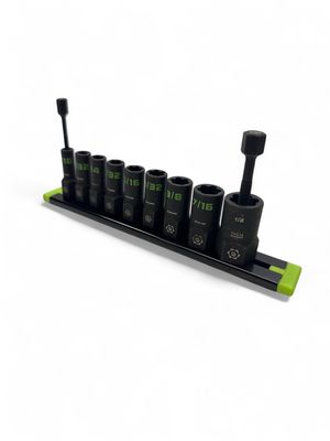 Grip Edge RPT Socket Extractor Set - 9-Pc 1/4" Drive SAE, XAS9S