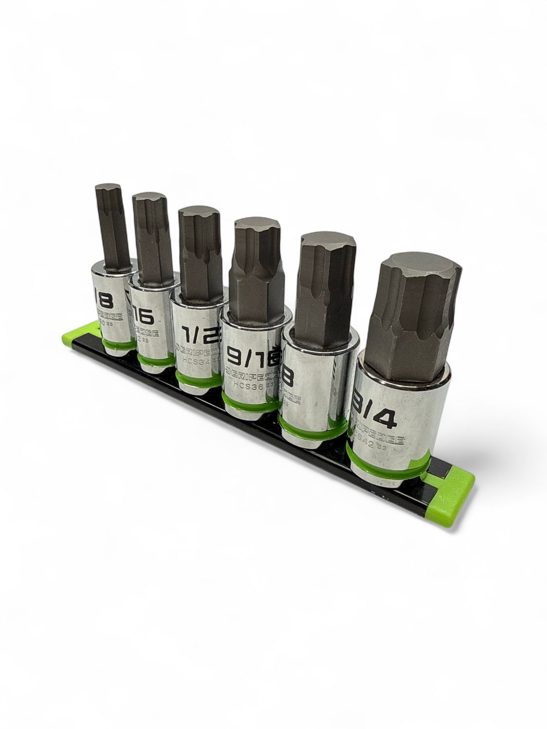 Grip Edge RPT Hex Driver Set - 6-PC 1/2’’ Drive SAE, HCS6S
