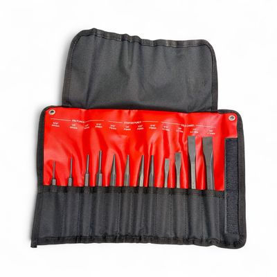 Matco 12 Pc Punch And Chisel Set, SPL12KA