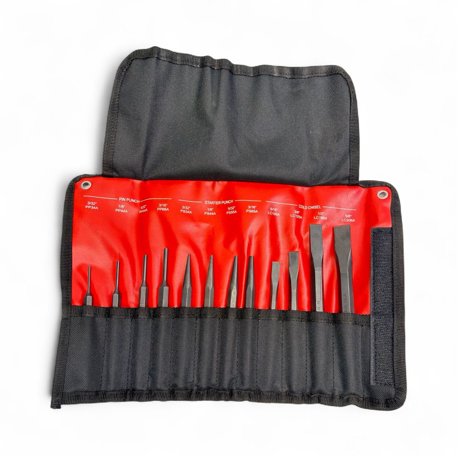 Matco 12 Pc Punch And Chisel Set, SPL12KA